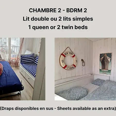 Ker Lafranec'h - Face Et Plage, 2 Chambres, Wifi